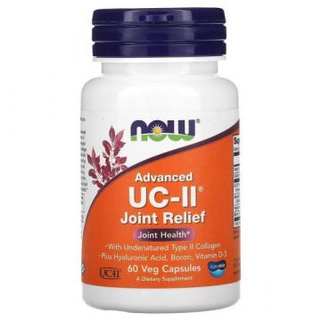 NOW Foods UC-II® Advanced Joint Relief - 60 Capsules, 733739031372
