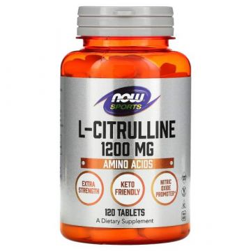 L-Citrulline, Extra Strength 1200 mg - Now Foods