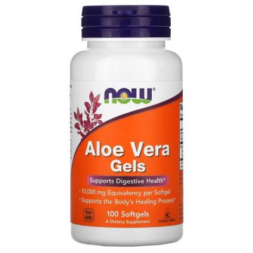 NOW Foods Aloë Vera 10.000 mg softgels, 733739030368