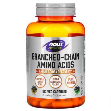 NOW Foods BCAA met Leucine, Isoleucine en Valine, 733739000538