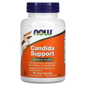 now foods candida support 90 veg capsules