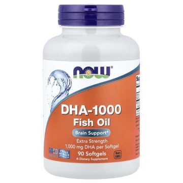 Now Foods DHA-1000 Brain Support, 733739016140. 1000 mg DHA
