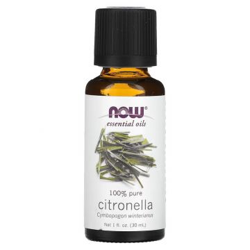 NOW Essential Oils 100% Pure Citronella oil 30 ml