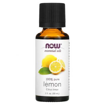 NOW Foods, Essential Oils, Lemon, 1 fl oz (30 ml)
