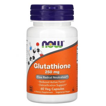 NOW Foods Glutathione 250 mg Veg Capsules. 733739000965