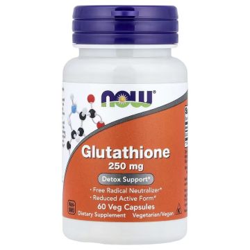 NOW Foods Glutathione 250 mg Veg Capsules. 733739000965