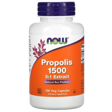 NOW Foods Propolis 1500 (100 capsules). 733739025401