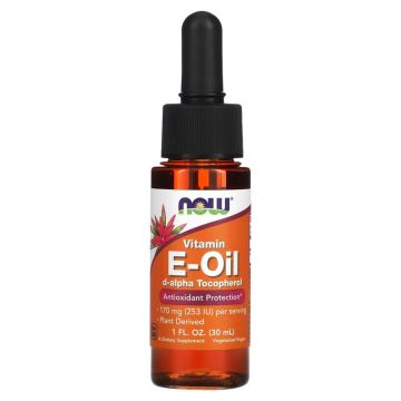 NOW Foods Vitamine E Olie (30 ml). 733739009203