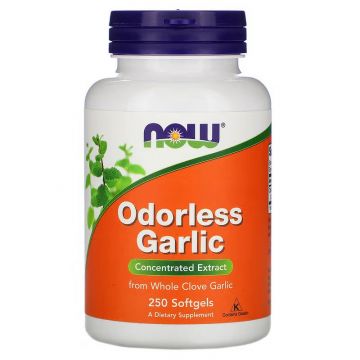 Odorless garlic, knoflooksupplement. Knoflook Extract Capsules Geurloos, Now Foods