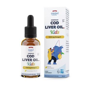 Norwegian Cod Liver Oil Kids 500 mg Omega 3. 5065013139098