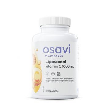 Liposomale vitamine C 1000 mg, 120 vegan capsules
