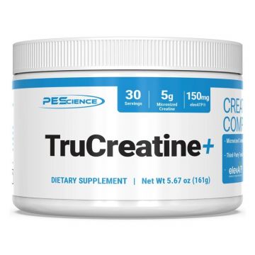 TruCreatine+, Unflavored - 161 grams - PEScience 