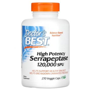 High Potency Serrapeptase 120.000 SPU | Doctor's Best 