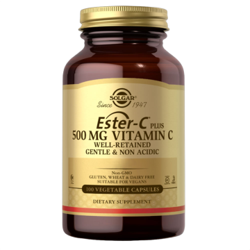Ester-C® Plus, vitamine C, 500 mg, 100 plantaardige capsules