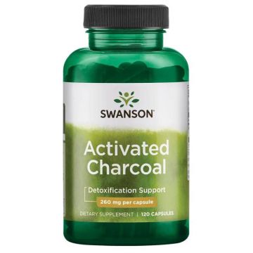 activated charcoal, swanson, actieve kool