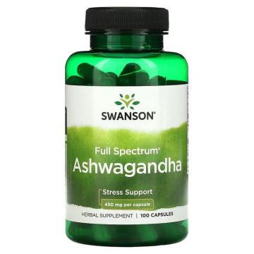 Full Spectrum Ashwagandha, 450mg - Swanson