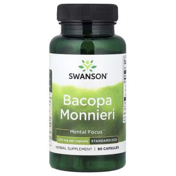 Swanson Bacopa Monnieri Extract Bacognize 250mg