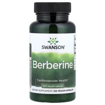Swanson Berberine 400 mg 60 Capsules. 087614114118