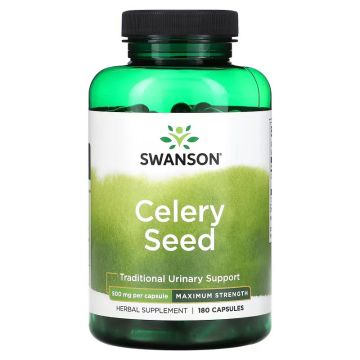 Selderij Zaad 500mg van Swanson. 087614114903