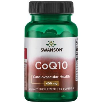 Swanson CoQ10 400 mg. 087614027166