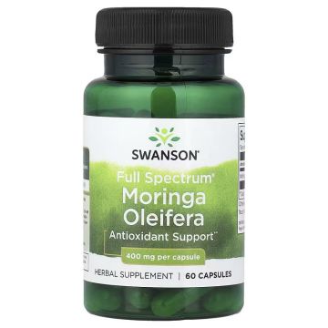 Swanson, Full Spectrum® Moringa Oleifera, 400 mg, 60 Capsules