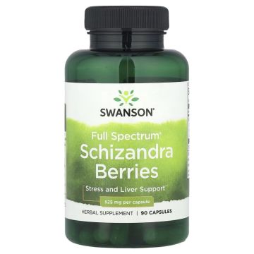Swanson Full Spectrum Schizandra Berries 525mg. 087614113470