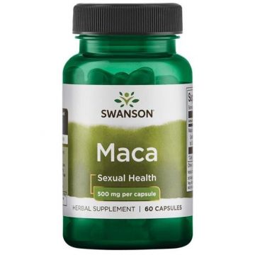 Maca Extract 500mg, Swanson. 087614080116