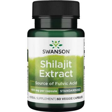 Shilajit Extract 400mg, Swanson