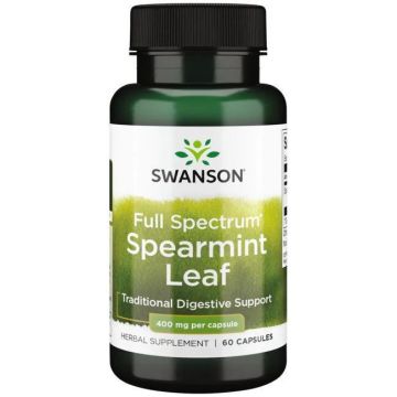 Spearmint Leaf (Mentha Spicata) van Swanson. Er wordt verondersteld dat Spearmint helpt bij hormonale acne. Spearmint is vooral effectief in het natuurlijk in balans brengen van hormonen, het verlagen van mannelijke hormonen. Enkele onderzoeken hebben aan