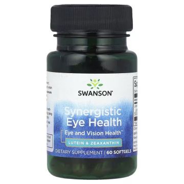 Synergistic Eye Health Lutein & Zeaxanthin - 60 softgels. 087614029863