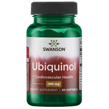 Ubiquinol 100% Pure & Natural 100mg  | Swanson. 087614023779