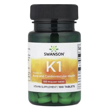 Vitamin K-1, 100 mcg | Swanson