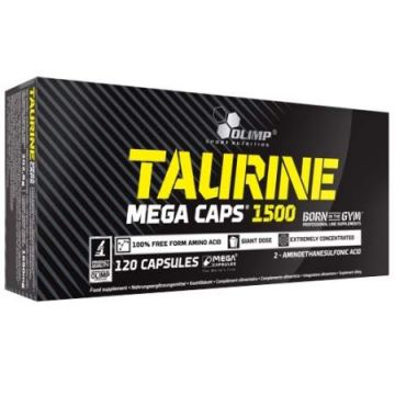 Taurine Mega Caps 1500 Olimp
