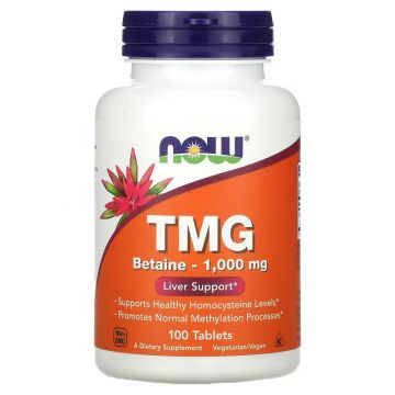 TMG - Betaïne - 1000 mg | NOW Foods. 733739004949