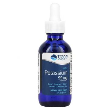 Trace Minerals ®, Ionic Potassium, 99 mg, 2 fl oz (59 ml)