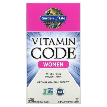 Garden of Life Multivitamin for Women, Vitamin Code, 658010113663
