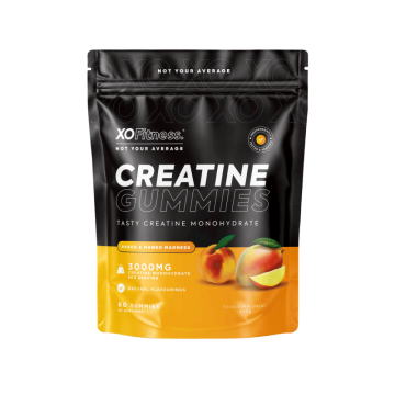 Creatine-gummies, perzik-mango-smaak, 3000 mg