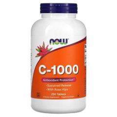 Vitamin C-1000 with Rose Hips & Bioflavonoids - Now Foods 