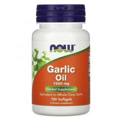 Garlic Oil 1500 mg, now foods
