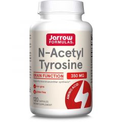 Jarrow N-Acetyl Tyrosine. N-acetyl-L-tyrosine (NALT) is een derivaat van L-tyrosine, een aminozuur dat neurotransmitters aanmaakt die cruciaal zijn voor de gezondheid van de hersenen. Het kan de cognitie en alertheid in stressvolle situaties verbeteren. E
