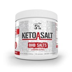 Keto aSALT - Keto BHB van Rich Piana 5% Nutrition bevat exogene ketonen in de vorm van BHB-zouten