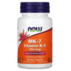 NOW Foods, MK-7 Vitamin K-2, 100 mcg