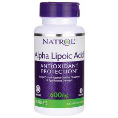 Alpha Lipoic Acid, Time Release 600mg | Natrol