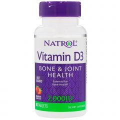 Natrol Vitamin D3 2000IU Fast Dissolve