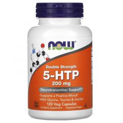5-HTP, Double Strength 200 mg, Now Foods