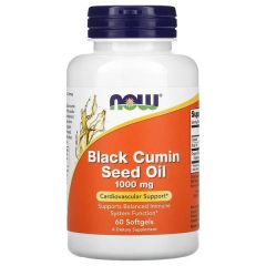Black Cumin Seed Oil 1000mg - NOW Foods 