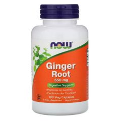 ginger root 550 mg now foods