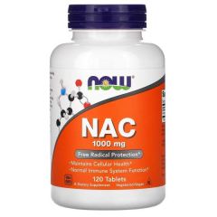 NOW Foods, NAC, 1000 mg, 120 tabletten 