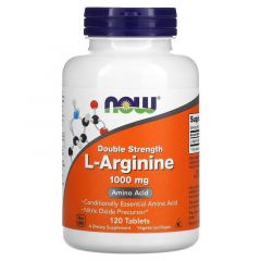 L-Arginine 1000mg 120 tabletten, Now Foods