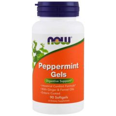 Peppermint Gels | Now Foods